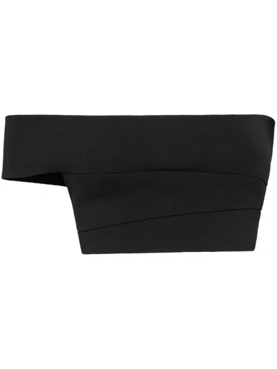 DSQUARED2 ONE-SHOULDER TOP