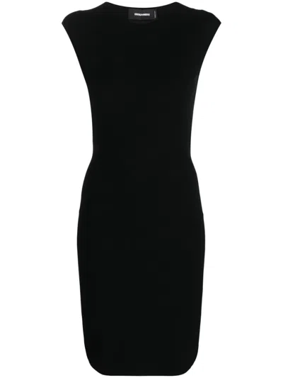 DSQUARED2 OPEN-BACK SLEEVELESS MINIDRESS