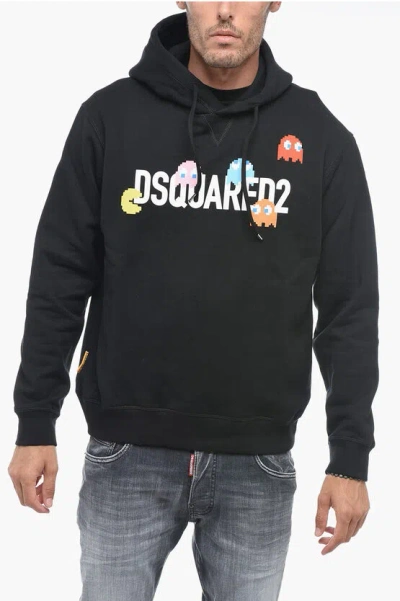 DSQUARED2 PAC-MAN Cool Fit Hoodie Sweatshirt