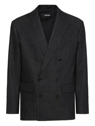 DSQUARED2 PINSTRIPED BLAZER