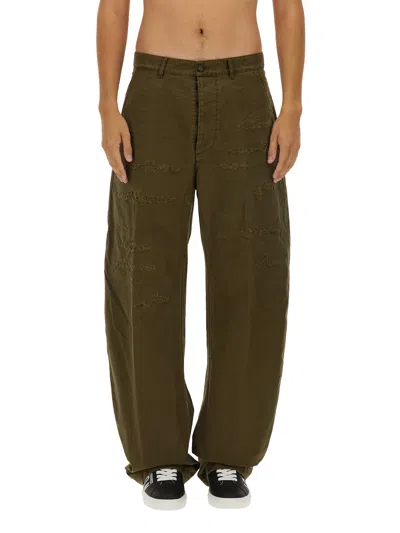 DSQUARED2 RIPPED BIG CHINO PANTS