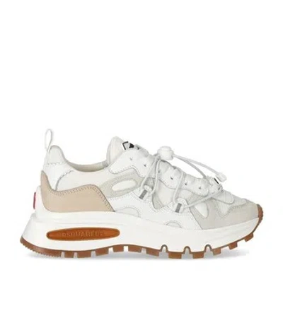 DSQUARED2 DSQUARED2 RUNDS2 WEISS SNEAKER DAMEN