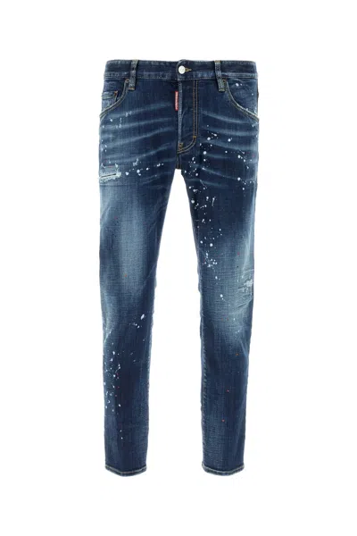 DSQUARED2 STRETCH DENIM JEANS