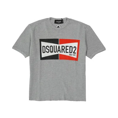 DSQUARED2 DSQUARED2 TWO TONE LOGO T-SHIRT MEN