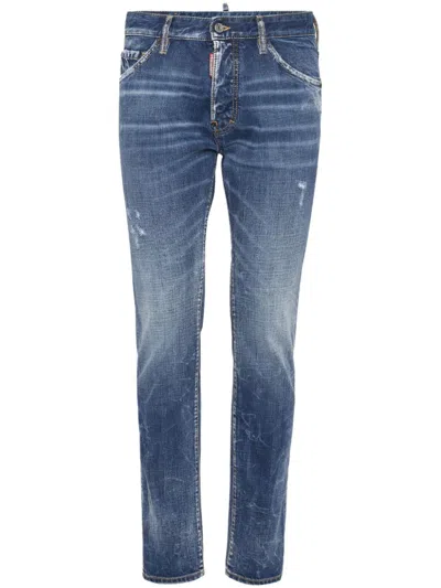 DSQUARED2 WASHED SKINNY JEANS