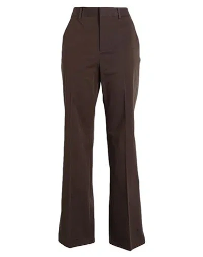 DSQUARED2 DSQUARED2 WOMAN PANTS BROWN SIZE 2 COTTON, ELASTANE