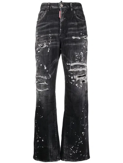 DSQUARED2 DSQUARED2 WOMEN ROADIE DENIM JEANS