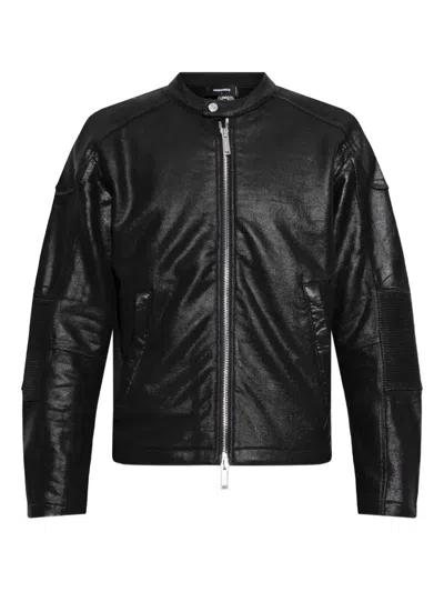 DSQUARED2 ZIP-UP BOMBER JACKET
