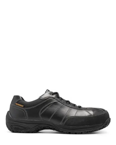 DUNHAM MEN'S LEXINGTON STEEL TOE WORK SHOES IN BLACK