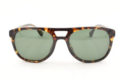 DUNHILL AUTHENTIC DUNHILL SDH106 0909 TORTOISE AVIATOR BRIDGES PLASTIC SUNGLASSES