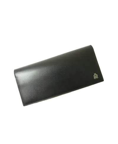 DUNHILL BLACK LOGO WALLET