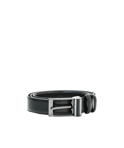 DUNHILL DOUBLE-SIDED BELT WITH NEEDLE AND BUCKLE