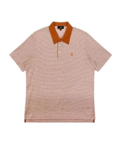 DUNHILL LOGO EMBROIDERED POLO SHIRT