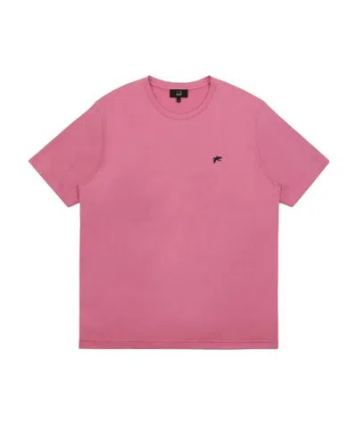 DUNHILL LOGO EMBROIDERED T-SHIRT