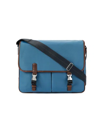 DUNHILL LOGO FLIP SHOULDER BAG