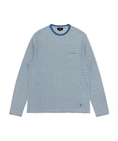 DUNHILL LOGO ROUND COLLAR LONG-SLEEVED T-SHIRT
