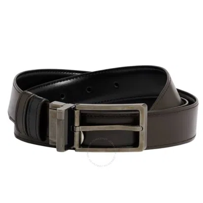 DUNHILL DUNHILL REVERSIBLE 30MM SMOOTH LEATHER BELT