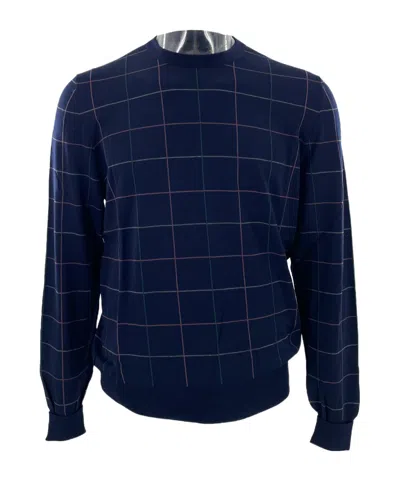 DUNHILL STRIPED LONG-SLEEVED SWEATER