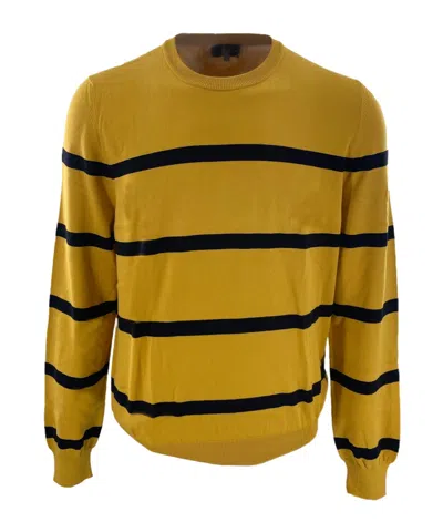 DUNHILL STRIPED LONG-SLEEVED SWEATER