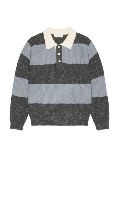 DUNST CHUNKY RUGBY SWEATER