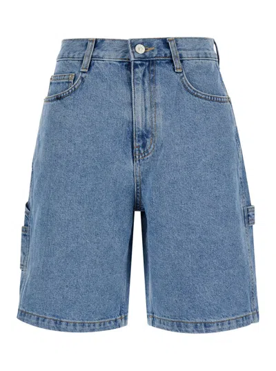 DUNST DUNST LOOSE DENIM SHORTS