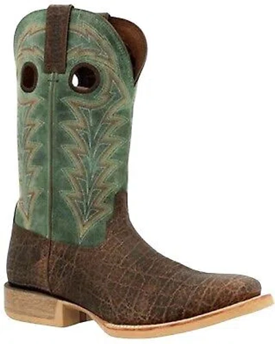 DURANGO DURANGO MEN'S REBEL PRO ELEPHANT PRINT WESTERN BOOT - BROAD SQUARE TOE - DDB0335