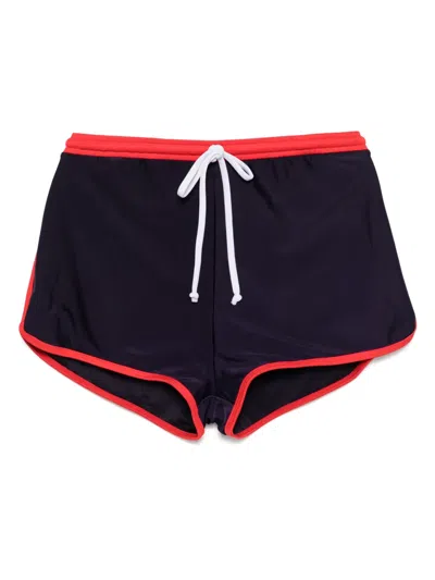 DUSKII HIGH-WAIST SURF SHORTS