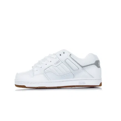 DVS MEN'S SKATE SHOES ENDURO 125 WHITE/GUM