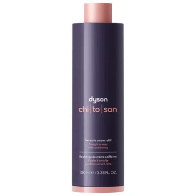 DYSON CHITOSAN PRE-STYLING HAIR CREAM FOR FLEXIBLE HOLD STRAIGHT TO WAVY HAIR, RICH CONDITIONING REFILL 3.