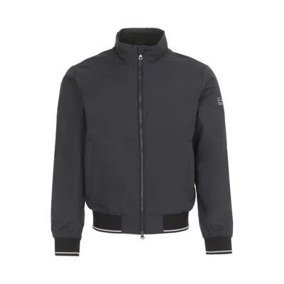 EA7 EA7 男式纯色运动休闲日常百搭立领长袖外套