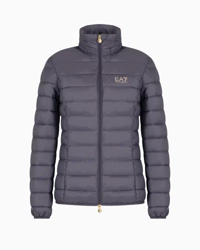 EA7 CORE LADY RECYCLED NYLON BLEND PADDED JACKET