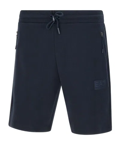 EA7 STRETCH-COTTON SHORTS