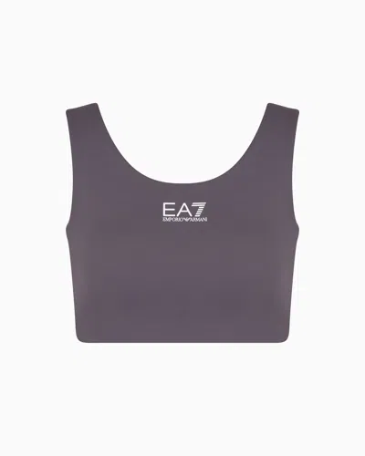 EA7 DYNAMIC ATHLETE SPORTS BRA IN VIGOR7 TECHNICAL FABRIC