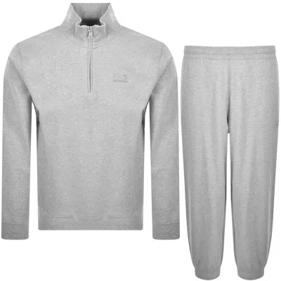 EA7 EA7 EMPORIO ARMANI JERSEY TRACKSUIT GREY