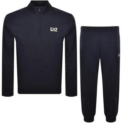 EA7 EA7 EMPORIO ARMANI JERSEY TRACKSUIT NAVY