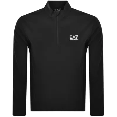 EA7 EA7 EMPORIO ARMANI LONG SLEEVE TOP BLACK