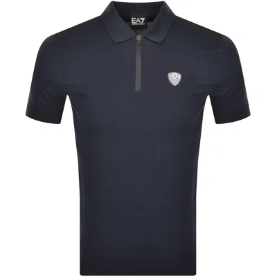 EA7 EA7 EMPORIO ARMANI TRAIN SHIELD POLO NAVY