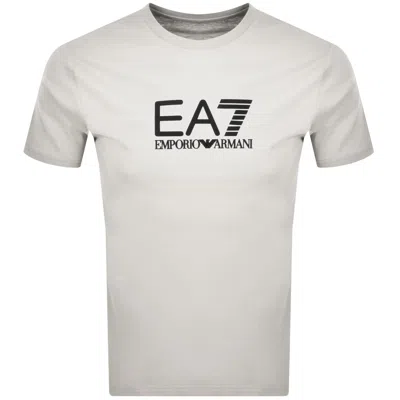 EA7 EA7 EMPORIO ARMANI VISIBILITY T SHIRT BEIGE