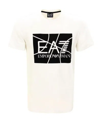 EA7 LOGO DETAIL T-SHIRT