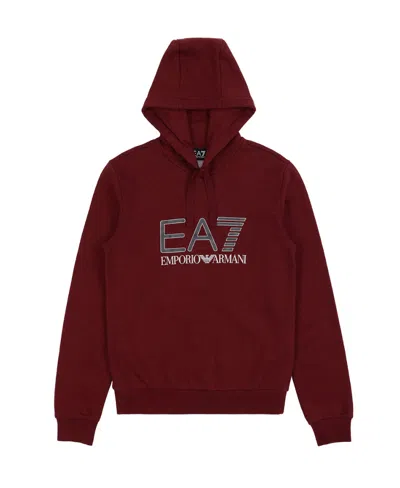 EA7 LOGO HOODED SWEATER