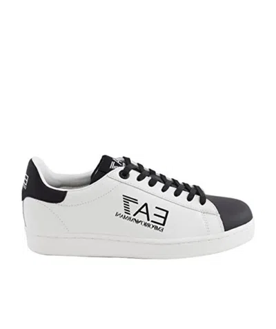 EA7 LOGO-LACING CASUAL SNEAKERS