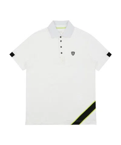 EA7 LOGO PATCH POLO SHIRT