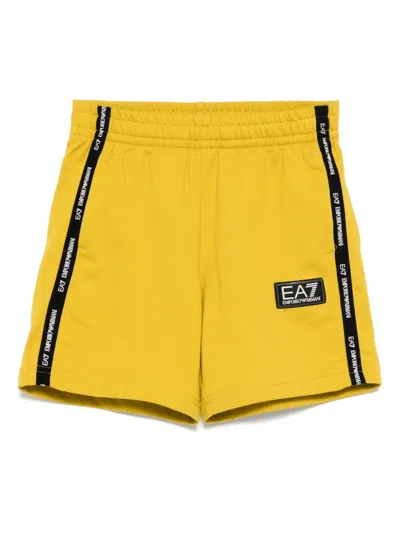 EA7 LOGO-PATCH SHORTS