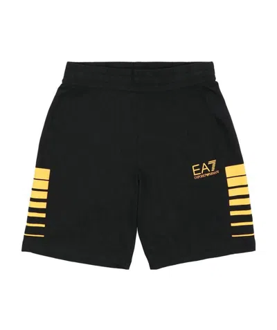EA7 LOGO PRINTED SHORTS