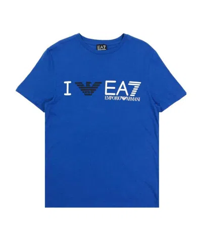 EA7 LOGO PRINTED T-SHIRT