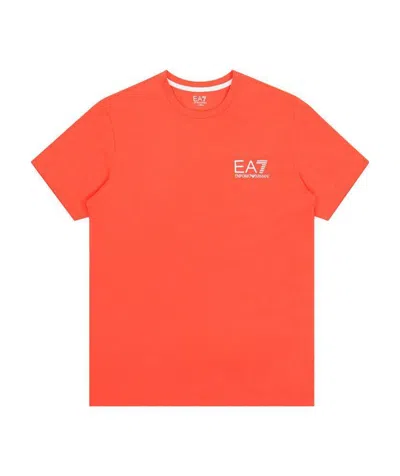 EA7 LOGO PRINTED T-SHIRT