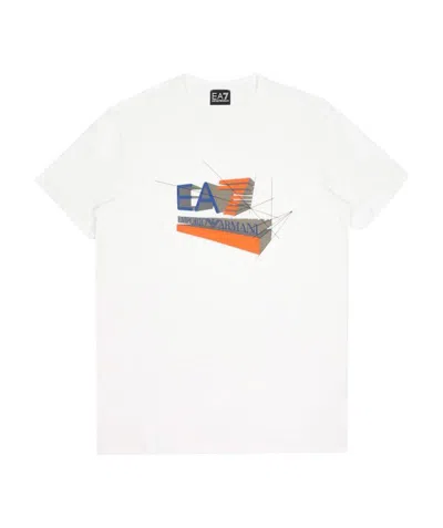 EA7 LOGO PRINTED T-SHIRT