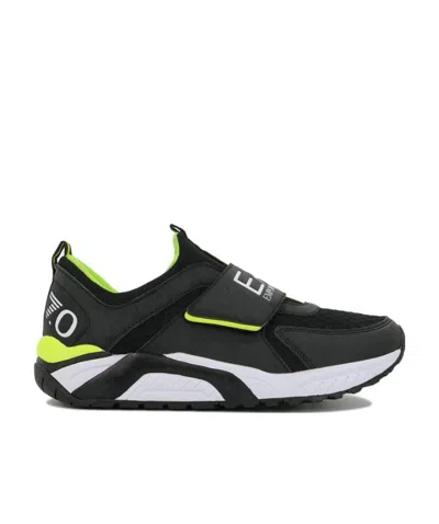 EA7 LOGO ROUND-HEADED CASUAL SPORTS SHOES