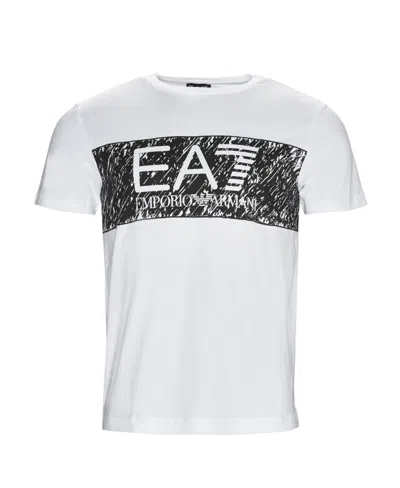 EA7 LOGO ROUND NECK T-SHIRT