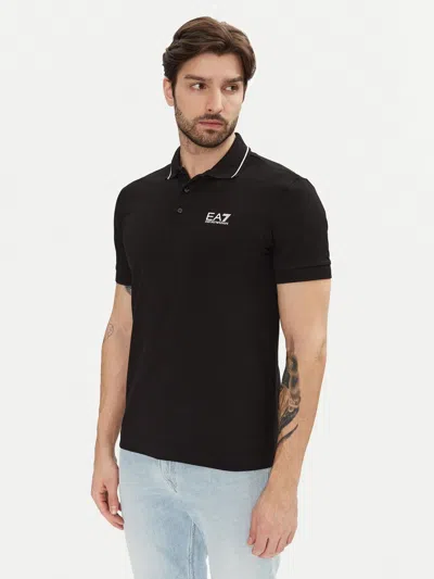 EA7 POLO MAN EA7 8NPF16 PJVUZ 1200 BLACK